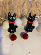 Boucles d’oreilles félines