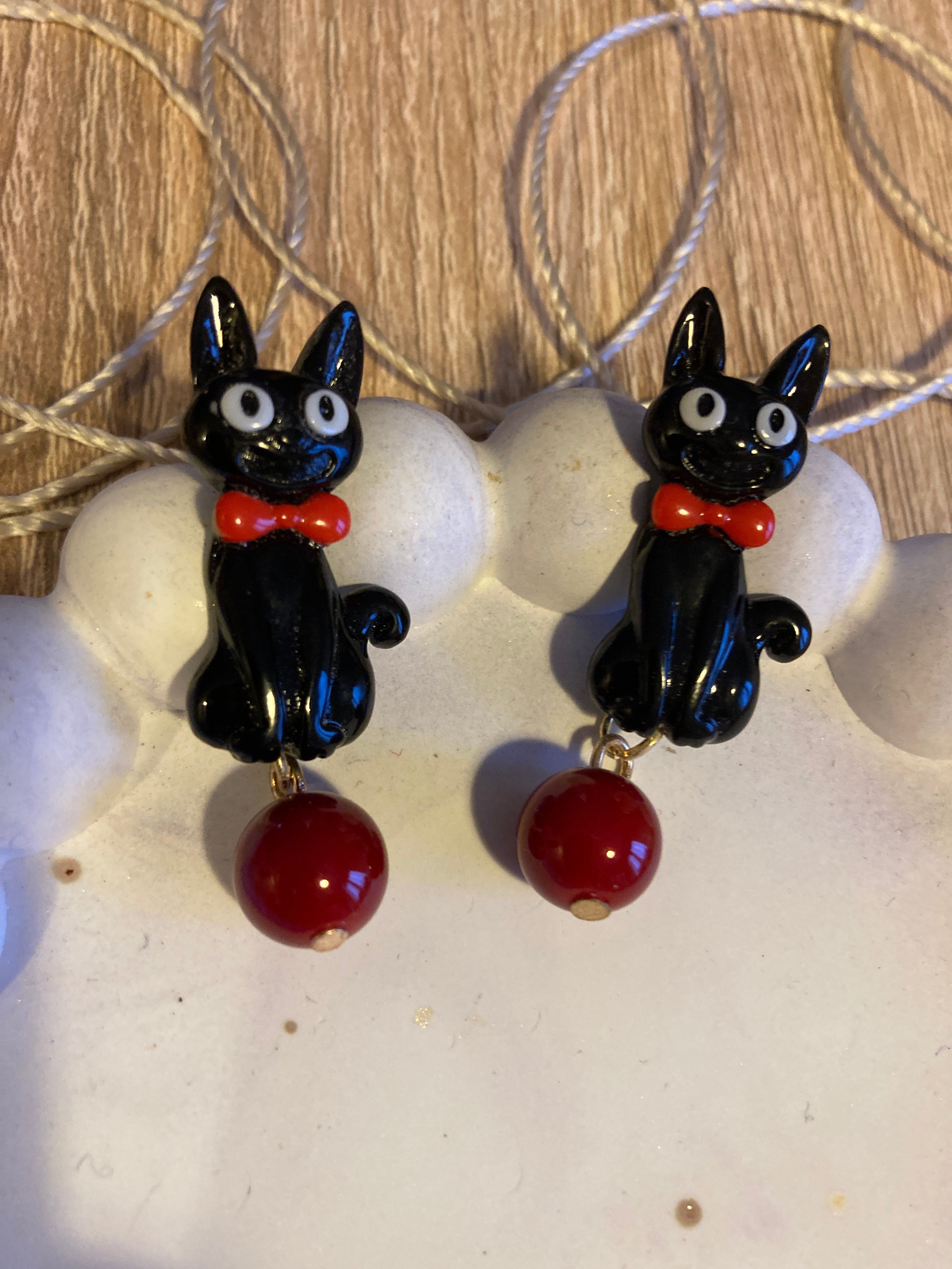 Boucles d’oreilles félines