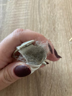 Porte-clés patte blanche Souvenir de chat